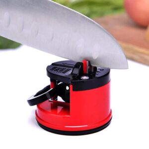 Home suction knife sharpener