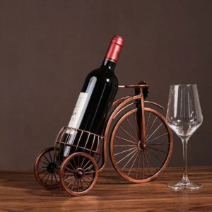 european style vintage carriage wine rack