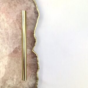 large rose quartz agate serving tray 10"x15"