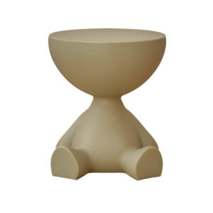 modern round storage side table