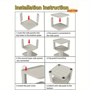 chic nordic inspired bedside table beige